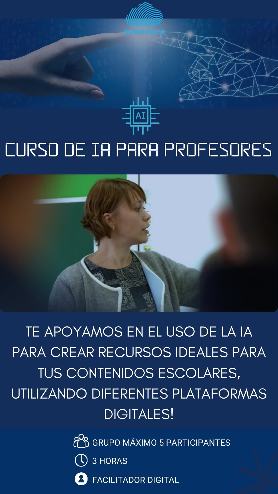 Curso Inteligencia Artificial para profesores.