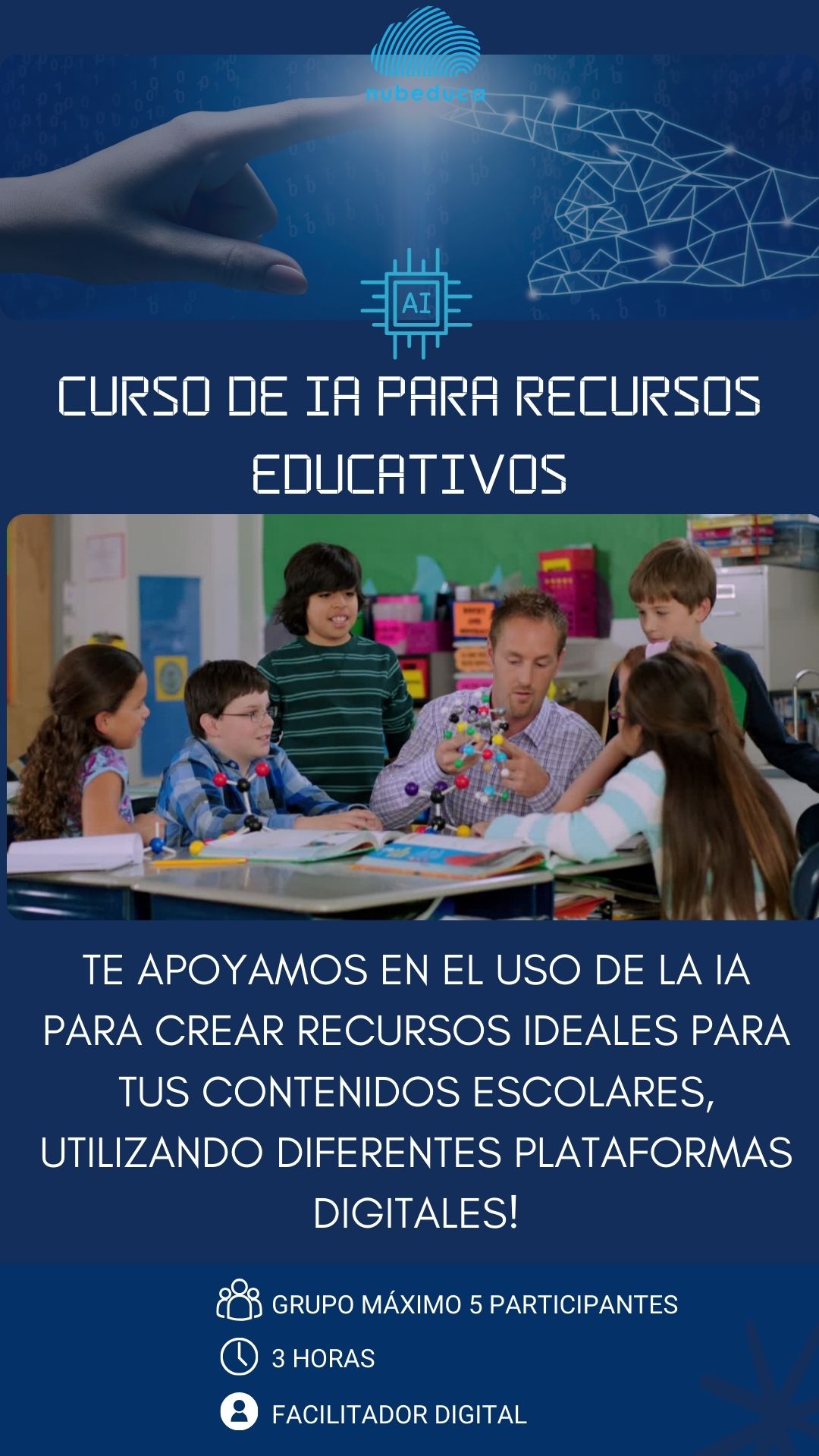 Curso: Genera Recursos Educativos: Potenciando con Inteligencias Artificiales