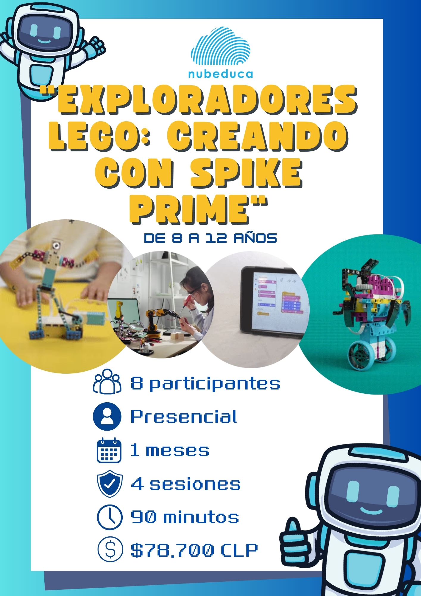 “Exploradores LEGO: Creando con Spike Prime”