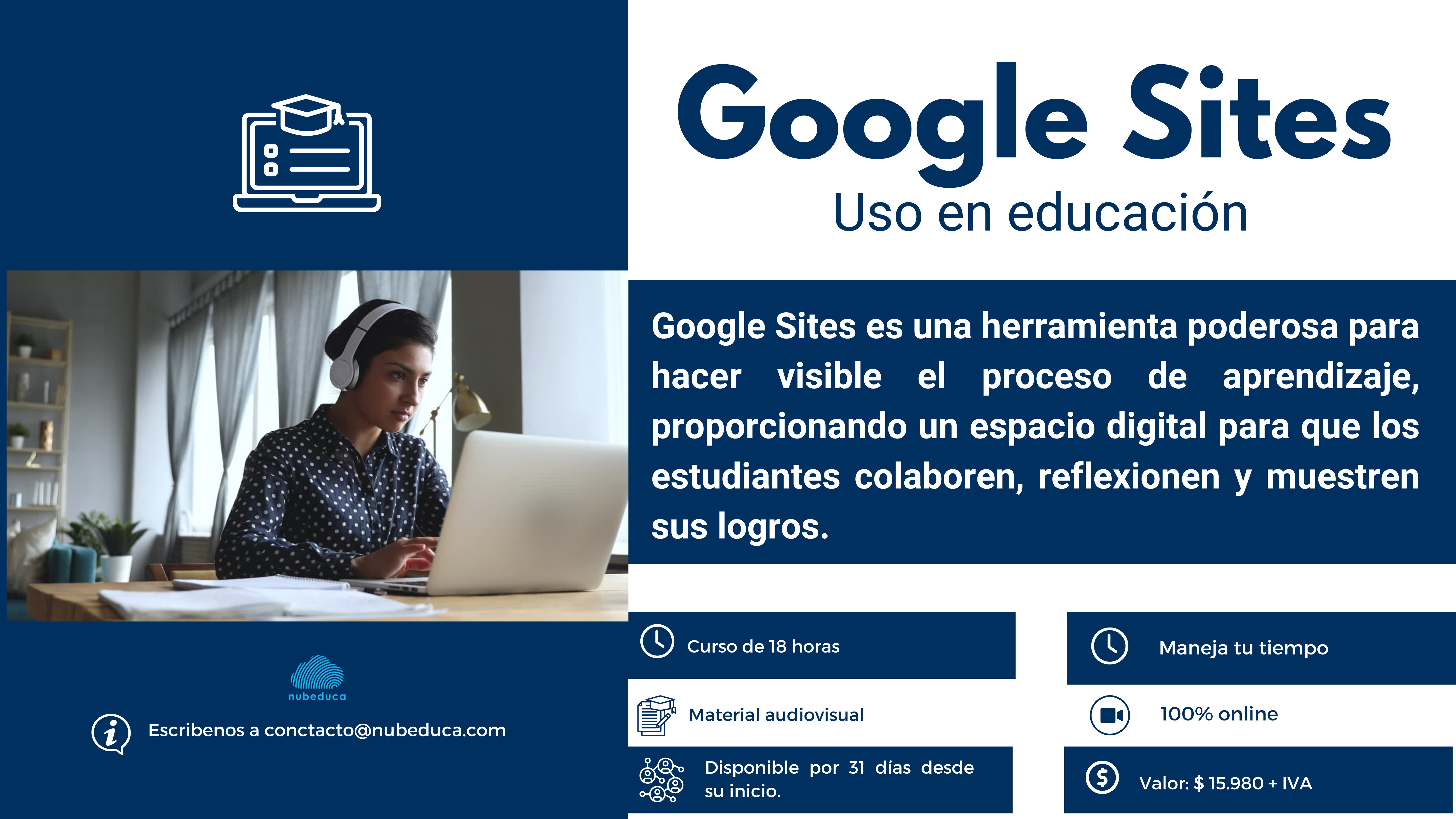 Google Sites en el aula escolar.